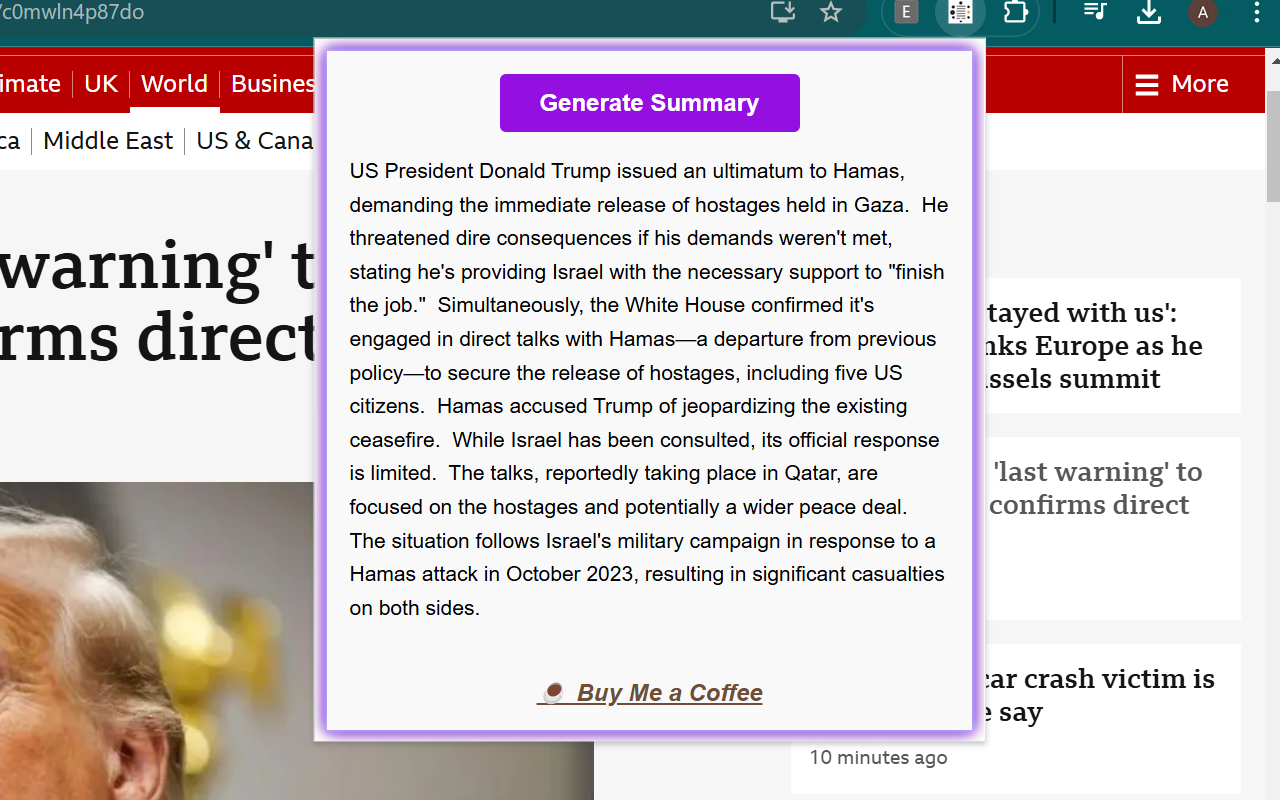 webpage summarizer